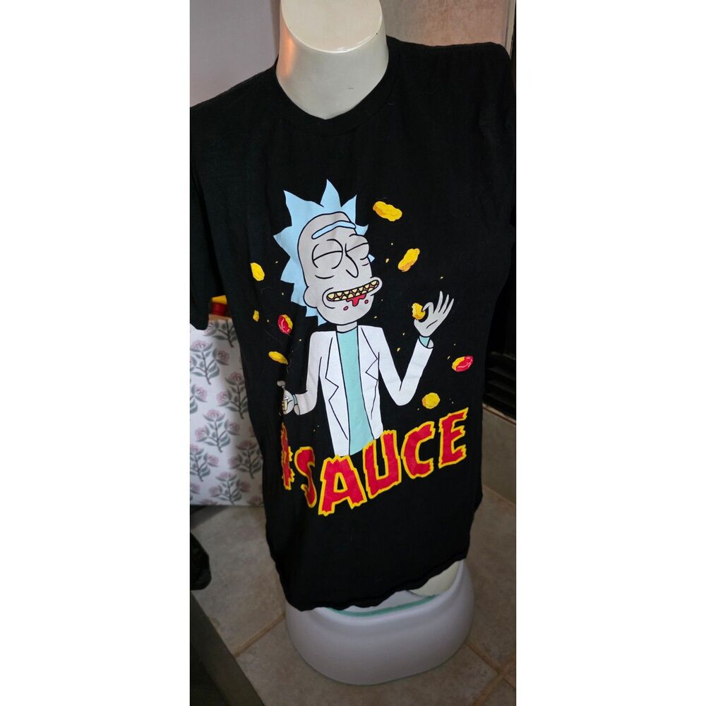 Rick and Morty "Szechuan Sauce" Graphic T-Shirt - Size Medium